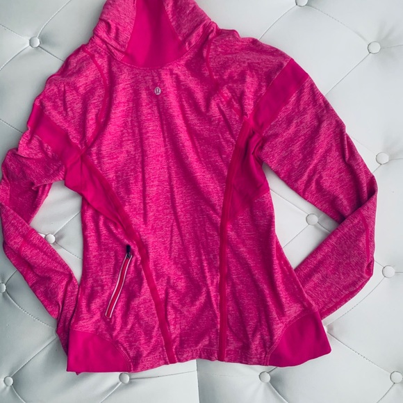 Lululemon Athletica Pink Pullover Jacket - Picture 7 of 8